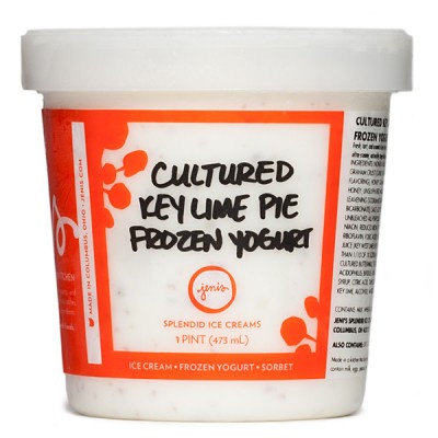 Jeni's Key Lime Pie Cultured Yogurt - Photo Courtesy of Jeni's (Columbus, OH)