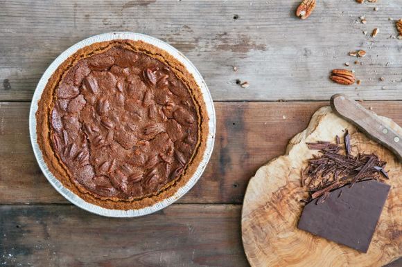Chocolate Pecan Pie from Three Babes Bakeshop (San Francisco, CA) - Photo Courtesy of Colin Price and Three Babes Bakeshop