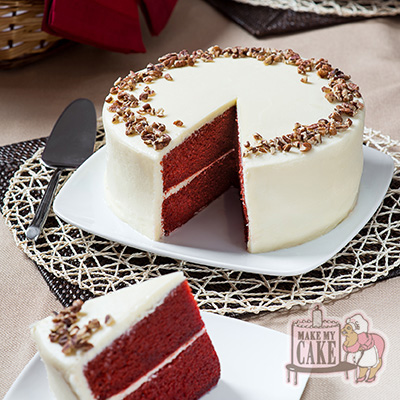 Red Velvet Cake from Make My Cake - Photo Courtesy of Make My Cake (NYC)