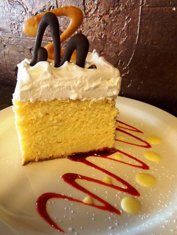 A Slice of Tres Leches Cake from Ruggles Cafe Bakery - Photo Courtesy of Ruggles Cafe Bakery (Houston)