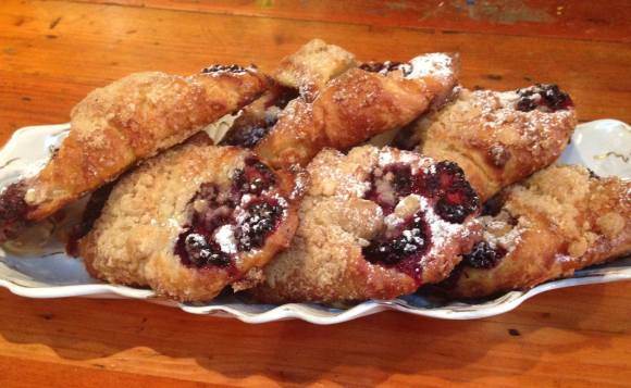 Blackberry Turnovers with Brown Butter - Photo Courtesy of HotChocolate Restaurant & Dessert Bar