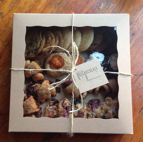 Box of Cookies - Photo Courtesy of HotChocolate Restaurant and Dessert Bar (Chicago)