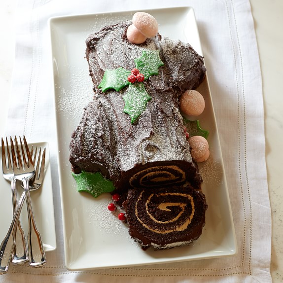 Buche de Noel Cake from We Take the Cake (Ft. Lauderdale, FL) - Photo Courtesy of Williams-Sonoma