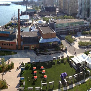 The Harbourfront Centre in Toronto - site of The Great Canadian Butter Tart Bake-Off - Photo Courtesy of The Harbourfront Centre (Toronto)