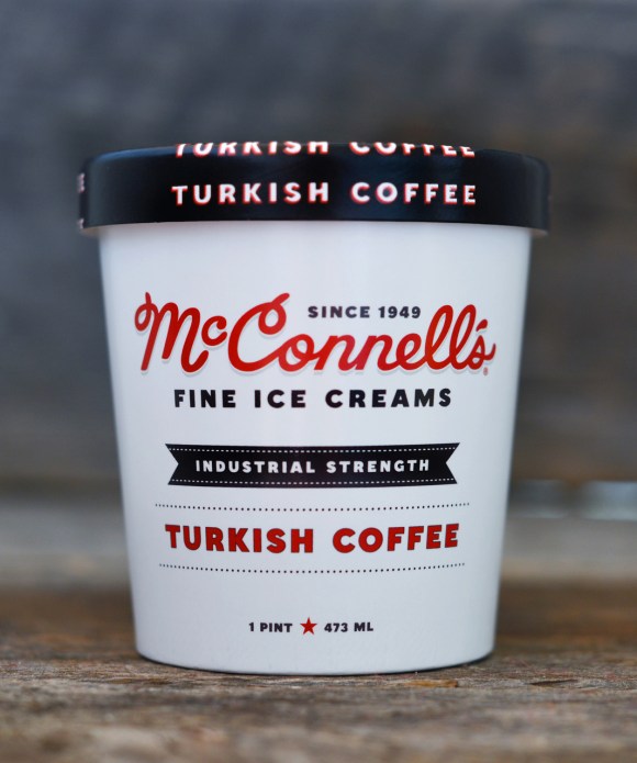 Turkish Coffee Ice Cream from McConnell's Fine Ice Creams - Photo Courtesy of McConnell's Fine Ice Creams (Santa Barbara, CA)