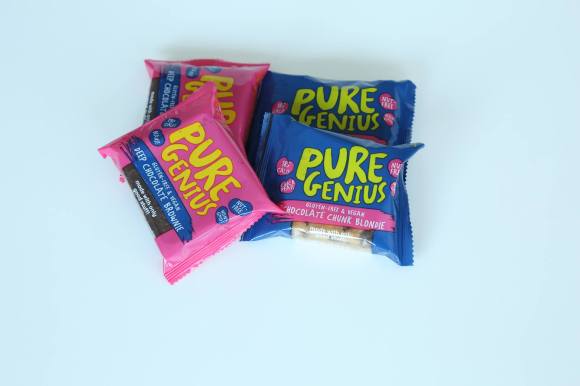 Brownies and Blondies from Pure Genius - Photo Courtesy of Pure Genius (NYC)